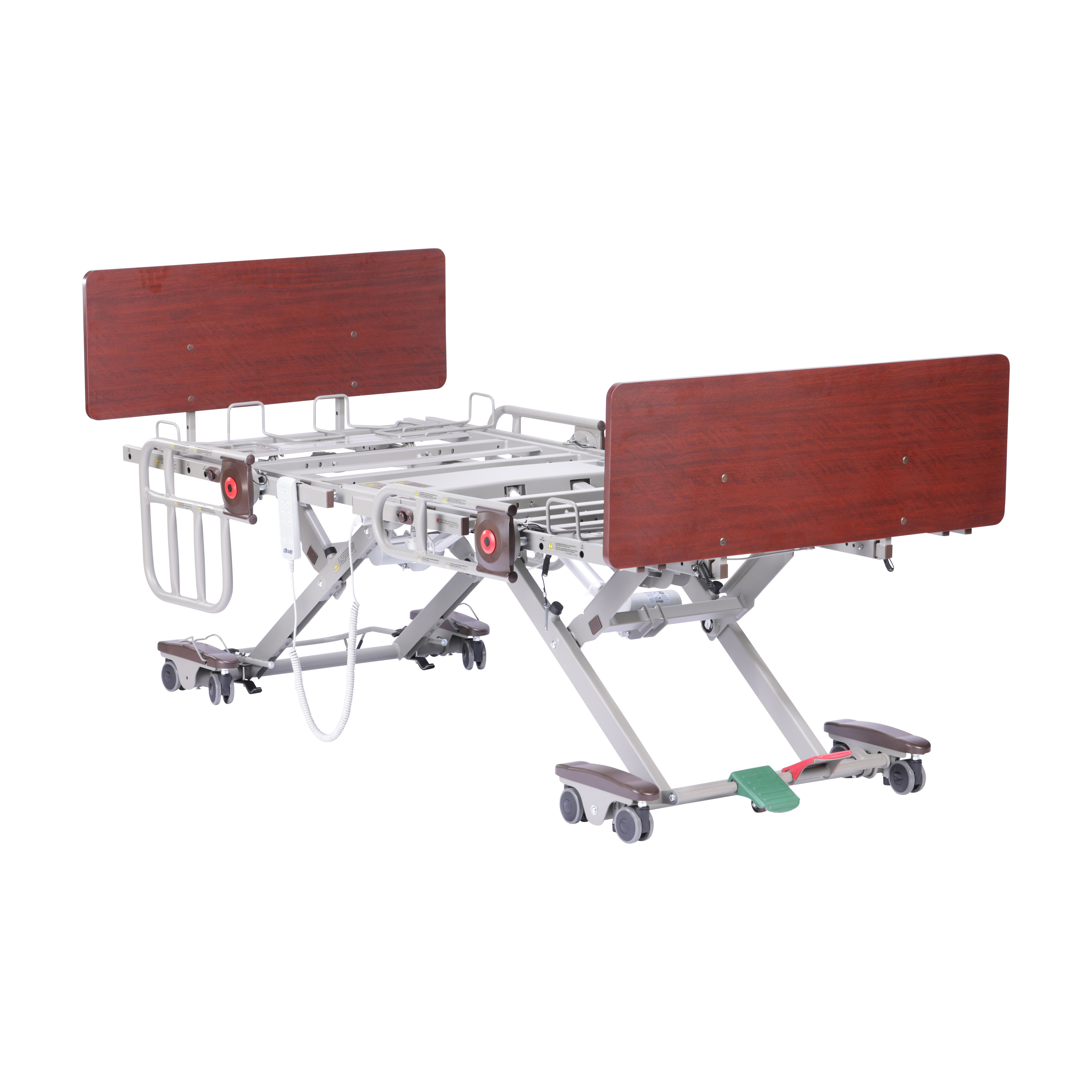 Long Term Care Fully Adjustable Trendelenburg Low Bed